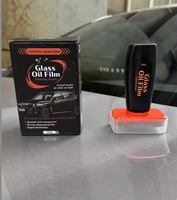 Brosse de nettoyage pour vitres de voiture, éliminateur de taches d'eau et de film gras, pour une conduite nocturne sécurisée