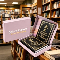Échantillon gratuit de boîte d'expédition en carton ondulé personnalisée pour journal, agenda et carnet, emballage de luxe