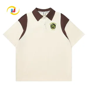 custom polo shirts with embroidery logo fashion women's polo shirts high quality