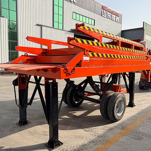 Plataforma Elevadora de Tijera Móvil con Certificación CE para Carga y Descarga de Camiones en Almacenes, Rampa Eficiente para Contenedores - Product Image 4