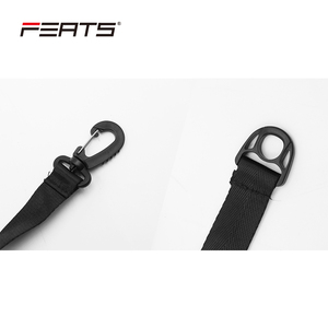 Goma ABS de poliéster de longitud ajustable, <span class=keywords><strong>con</strong></span> sistema de enganche y bloqueo, correa para el hombro de patinete, de longitud ajustable, a la medida - Product Image 4
