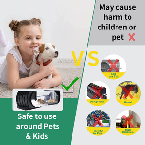 Piège à souris en plastique automatique et très efficace en ABS haut de gamme, <span class=keywords><strong>cage</strong></span> à souris humanisée sûre à utiliser autour des animaux domestiques et des enfants - Product Image 2