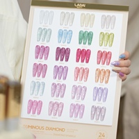 Nouvel Arrivage ZRKGEL – Vernis Gel Scintillant Diamant Ladai 24 Couleurs, Sans TPO ni HEMA, Haute Brillance pour Grossistes en Produits pour Ongles – Kit Gel Disco