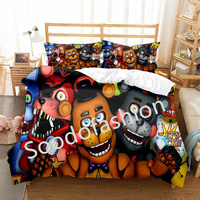 Nouveau style meilleur prix Halloween cinq nuits chez Fredi impression numérique literie deux trois quatre pièces ensemble de housse de couette