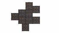 Module LED d'affichage P10, fabricant de PCB extérieur, matrice de points 32x16, P8 SMD, 256x128 points