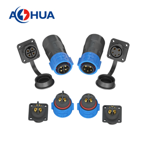 אנרגיה חדש טעינה רכב חשמלי 2 ~ 5pin k25 חוט 35a לפנל הר מחבר רכב פלסטיק ip67 זכר תקע נקבה - Product Image 5