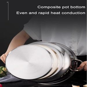Poêle à frire et casserole à lait en acier inoxydable à fond à <span class=keywords><strong>induction</strong></span> avec couvercle en verre pour la cuisine domestique et l'extérieur – Ensemble d'ustensiles de cuisson - Product Image 3
