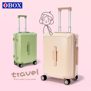 Valise à roulettes Qihui L003 pour femme avec serrure TSA, fermeture éclair robuste et roues pour avion - Product Image 2