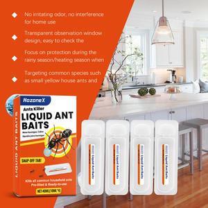 HOZONEX Cebo Líquido <span class=keywords><strong>para</strong></span> <span class=keywords><strong>Hormigas</strong></span>, <span class=keywords><strong>Insecticida</strong></span> Universal <span class=keywords><strong>para</strong></span> el Hogar, Exteriores, Ventanas, Esquinas, Parte Inferior de Electrodomésticos - Product Image 4