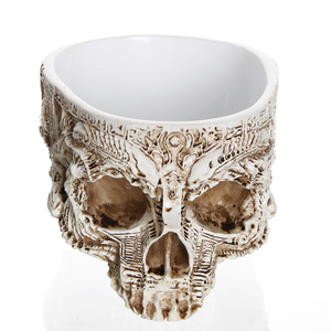 <span class=keywords><strong>Maceta</strong></span> de Resina con Diseño de <span class=keywords><strong>Calavera</strong></span> de Halloween, Estilo Nuevo, Creativa, para Plantas de Interior, Artesanía, Venta al por Mayor - Product Image 6