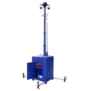 เสาโทรทัศน์แบบยืดหดได้ 6 เมตร สำหรับกล้องวงจรปิดเคลื่อนที่ ใช้สำหรับสถานที่ชั่วคราว พร้อมระบบเฝ้าระวังตลอด 24 ชั่วโมง - Product Image 4