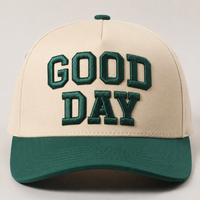 Gorra de Béisbol Clásica de Dos Tonos con Visera Curva, Logotipo Bordado Personalizado para Ropa Deportiva, Venta al Por Mayor