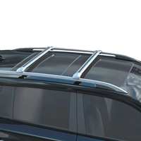Barres de toit en aluminium 4x4 avec panier de chargement pour Toyota Hilux Travo 2015-2026 – Support de bagages pour véhicule utilitaire