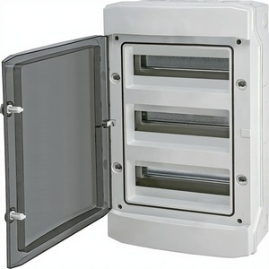 Quadro portafusibili IP65 a montaggio superficiale per distribuzione elettrica in ambienti umidi <span class=keywords><strong>e</strong></span> scatola di commutazione 3 file 36 moduli - Product Image 1