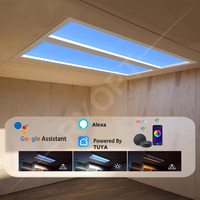 Chambre à coucher Puits de lumière artificielle Bureau Éclairage intérieur Ciel bleu Led Plafonnier pour bureau Salon