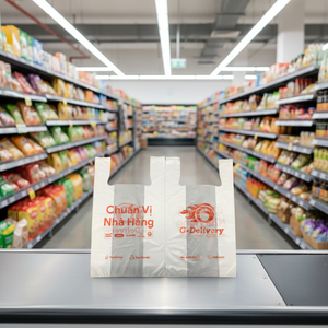 Bolsas de Plástico para Compras con Impresión Personalizada, Bolsas de Transporte con Asas para Comercios Minoristas - Product Image 1