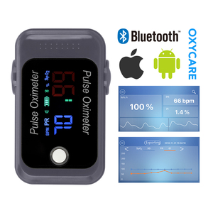Hot Bán Giá Rẻ Tùy Chỉnh Ngón Tay Oximeters Bluetooth Thiết Kế Màn Hình Hiển Thị OLED <span class=keywords><strong>Finger</strong></span> Pulse Đo Oxy - Product Image 6