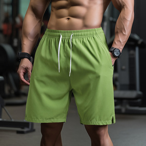 Shorts Homme Séchage Rapide Taille Mi-Haute Coupe Ample Sport Décontracté Course Extérieur Tissu Soie Glacée Respirant Léger - Product Image 4