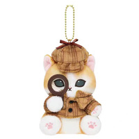 9 nouveaux porte-clés en peluche de chat Mofusand brodés de haute qualité et mignons pour la décoration de sac à dos