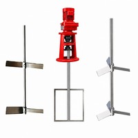 Agitateur vertical à économie d'énergie pour le réglage du pH, agitateur à hélice pour la flocculation et le mélange dans les réservoirs