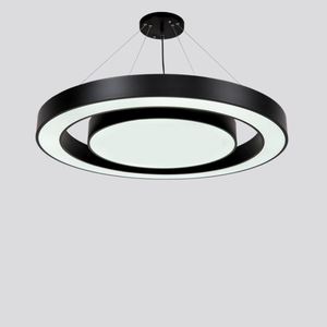 Led văn phòng Đèn chùm hiện đại đơn giản văn phòng dải dài treo đèn thương mại kỹ thuật đèn chùm - Product Image 5