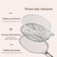 Lampe anti-moustiques électrique 2-en-1, piège à insectes UV rechargeable pour la maison