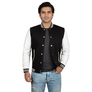<b>Top</b> Design Varsity Jacket for Unisex, Sportswear Baseball Jacket, Custom Printed Varsity Jacket for Men High Quality Product - Product Image 1