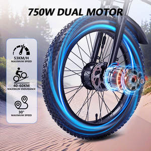 24 इंच की शहरी तह पोर्टेबल इलेक्ट्रिक साइकिल हाइडो सस्ते 52 वी 18 750w गुड़िया मोटर फोल्डेबल मिनी इलेक्ट्रिक बाइक - Product Image 3