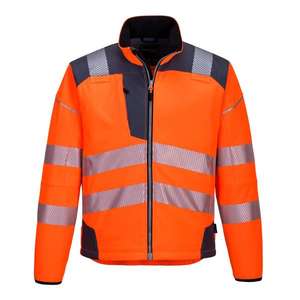 PORTWEST - T402OGYXXXL PW3 <b>hi</b>-<b>vis</b> Softshell <b>orange</b>/grey <b>jacket</b> - EAN 5036108346769 <b>HI</b>-<b>VIS</b> WORKWEAR - Product Image 1