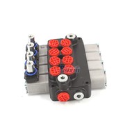 Válvula Hidráulica Manual Universal DCV20 de 4 Vías, 20 L/min, Puertos Roscados G3/8, Suministro Global para Agentes y Comerciantes