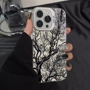 Nueva Funda Protectora para Teléfono con Diseño Creativo de Árbol Seco para iPhone 17 12 13 14 15 16 Pro Max Plus, Resistente a Impactos - Product Image 3