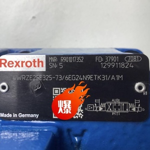 วาล์วควบคุมทิศทางแบบสัดส่วนรุ่นดั้งเดิม R901017352 4WRZE25E325-7X ขนาด 25, OBE มีสินค้าในสต็อก - Product Image 1
