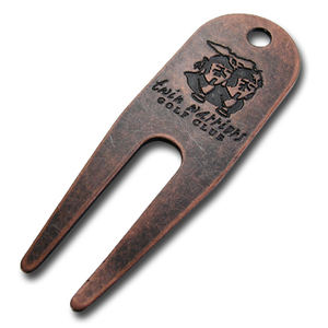 Outil de réparation de gazon de golf multifonctionnel en métal de haute qualité - Product Image 1