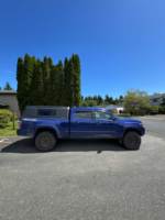Auvent de camion en aluminium avec tente pour GMC Sierra 2500 AT4 Chevy Colorado 4x4