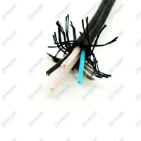 Kabel UAV Tahan Panas Tembaga Ringan 1000VDC 2 X 18AWG dengan Isolasi Fluoroplastik untuk Aerospace, Kabel Daya Listrik