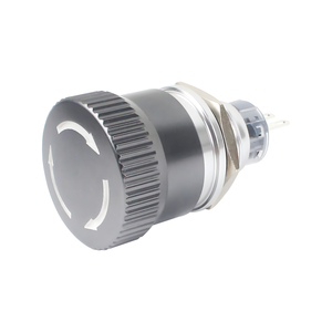 250V 22mm <span class=keywords><strong>push</strong></span> <span class=keywords><strong>button</strong></span> chuyển tự khóa 1No 1Nc khẩn cấp nút 5V/225V đẩy nút chuyển đổi - Product Image 4