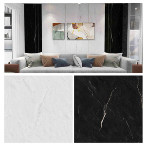 Selin độ bóng cao 1220x2440mm thay thế tường bằng đá cẩm thạch Bảng điều khiển nhiều lớp Tấm nhựa UV PVC tấm đá cẩm thạch - Product Image 2