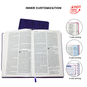 Biblia Hebreo Tanakh con Cubierta de Cuero Suave Personalizada, Traducción al Inglés Junto a Junta, a Todo Color, Versión Cristiana con Transferencia DTF - Product Image 4