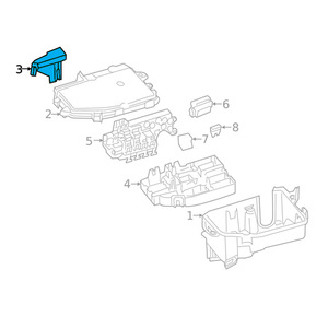 Cubierta de la caja de fusibles para Mercedes-Benz CLA250 2475409500, pieza automotriz moldeada por inyección de plástico - Product Image 4