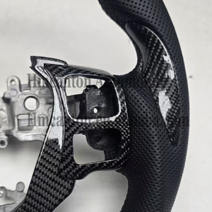 Volante Deportivo de Fibra de Carbono y Cuero Perforado para Lexus ES250 RX300 RX, Venta al Por Mayor - Product Image 4