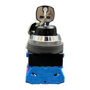 ASN3K11 IDEC Panel Mount/Screw 90. Flat Key N.O./N.C. DPST 10A 440VAC 220VDC 500000Cycles Switch with Key Lock for Panels Screws - Product Image 1
