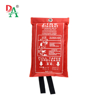 Selimut Api DongAn DA-001 untuk Rumah, Tahan Api, Keamanan Darurat, Serat Kaca Bersertifikasi CE/GA1205-2014, Ketebalan 0.43-0.8mm, Suhu Maksimum