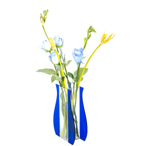 INS <span class=keywords><strong>Vase</strong></span> en acrylique Transparent <span class=keywords><strong>bleu</strong></span> <span class=keywords><strong>Vase</strong></span> à fleurs en acrylique pour mariage - Product Image 5