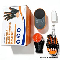 Gant robotique intelligent d'entraînement pour seniors, rééducation de la dextérité des cinq doigts, directement de l'usine, en stock