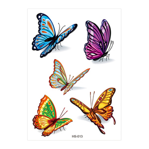 Tatuajes Temporales <span class=keywords><strong>de</strong></span> la Serie HS Glitter, No Tóxicos, Simulación <span class=keywords><strong>de</strong></span> Insectos, Serpientes, <span class=keywords><strong>Mariquitas</strong></span>, Mariposas - Product Image 2