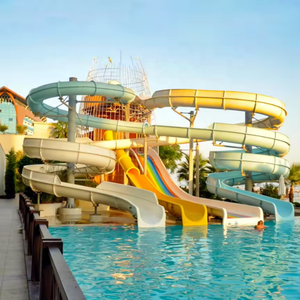 Equipo de Parque Acuático de Alta Calidad para Exteriores, Tobogán de Agua Comercial de Fibra de Vidrio para <span class=keywords><strong>Piscinas</strong></span>, para Niños - Product Image 3