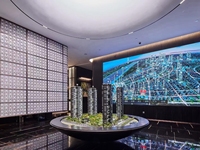 Maquette architecturale professionnelle à l'échelle, modèle de bâtiment personnalisé avec éclairage LED, maquette d'urbanisme, création de maquettes 3D pour l'immobilier