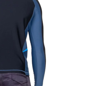 Rashguard pour homme à manches longues, différentes couleurs, anti-UV, Spandex/Polyester, léger, séchage rapide, logo personnalisé, vente en gros - Product Image 6
