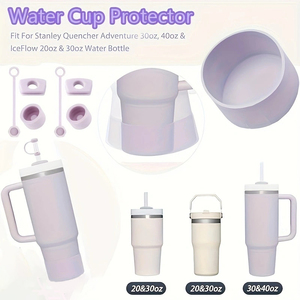 Tapa de silicona antiderrame para pajita, cubierta de silicona para vaso Stanley de 40oz y 30oz - Product Image 3