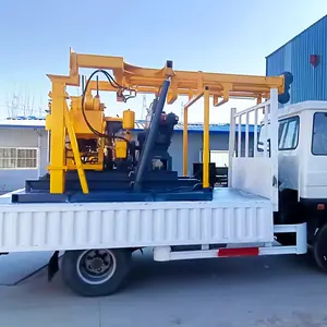 100m 200m 300m Truck Mounted Deep Borehole Water Well Drilling Rig Machine For Sale